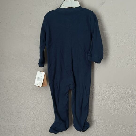 Chick Pea Infants 6-9 Months 2 Piece Set One Piece Sleeper and Hat - Picture 2 of 7